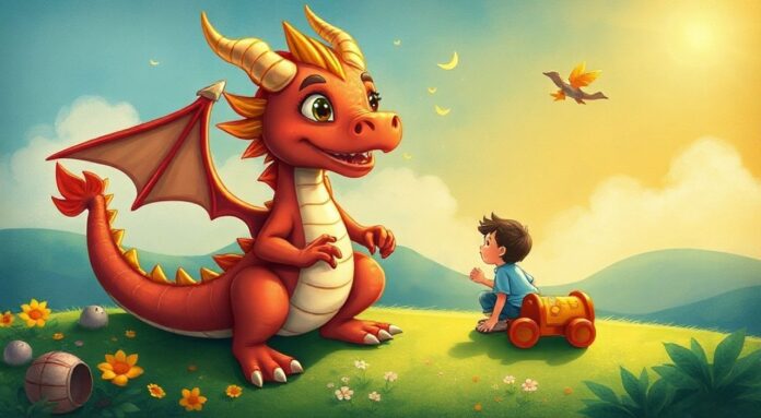 Сказка про дракона Амка глава 88. Дракон и Потерянная Игрушка