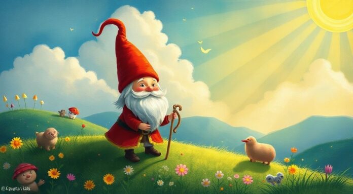 Сказка про гнома Афанасия глава 1: Гном и Заблудившийся Лучик