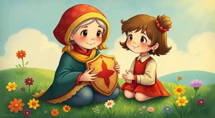 Сказка про рыцаря Бунусия глава 65. Щит из Тепла Бабушкиных Рук